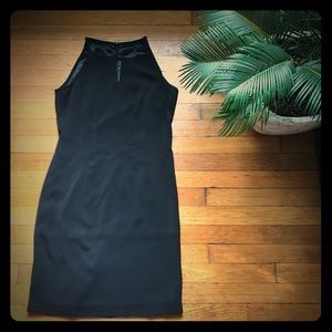 Little Black Dress With Keyhole Detail